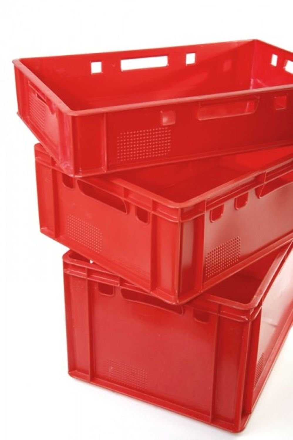 T&A Transportbehälter Eurofleischkiste rot Verschiedene Größen E1 / E2 / E3
