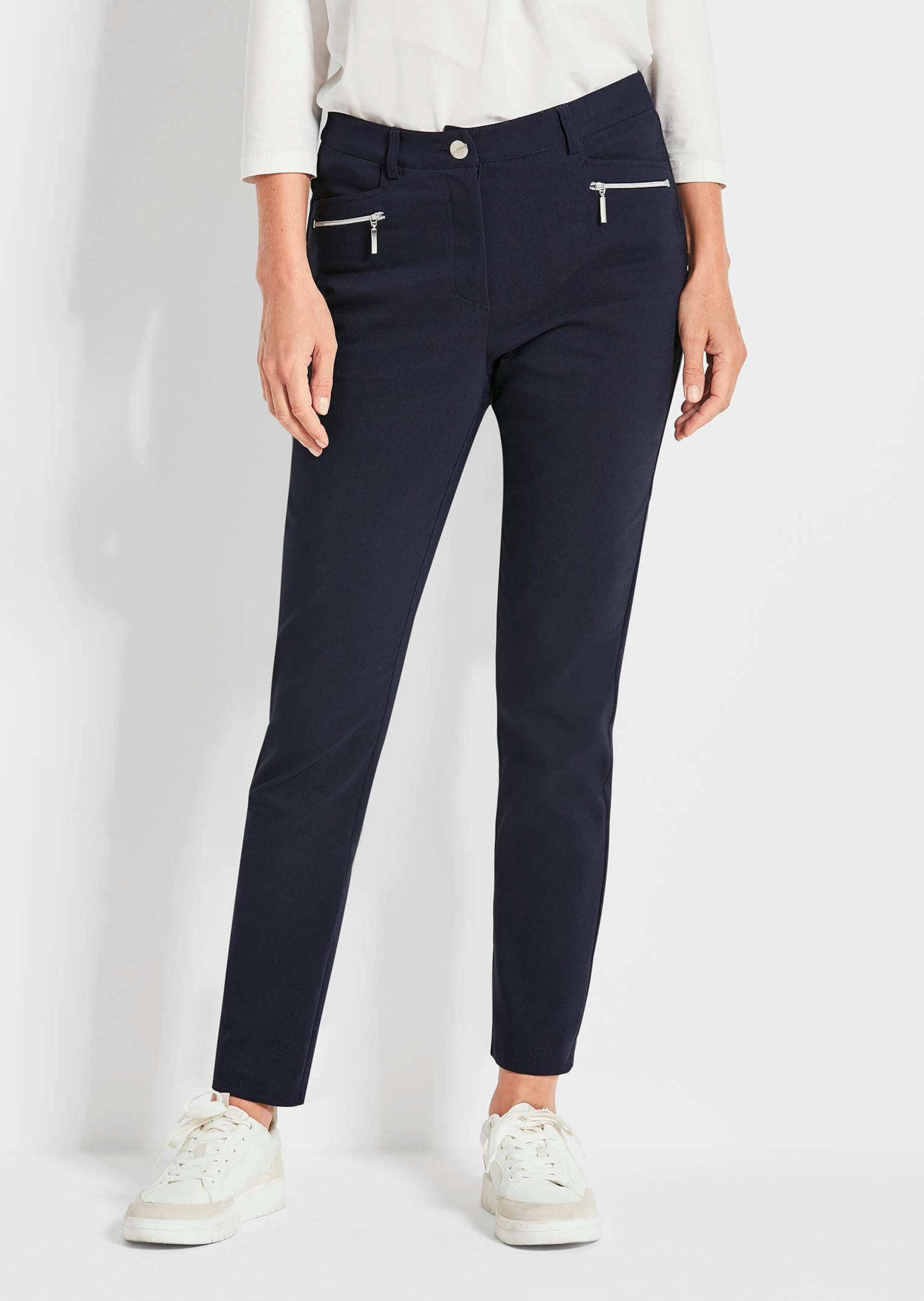 GOLDNER Stretch-Hose Lange Schlupfhose BELLA Businesshose mit Formbund und günstig online kaufen