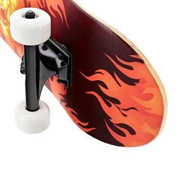 cozytrix Skateboard Fire aus Kanadischem Ahornholz, (7-lagig, 80 cm)