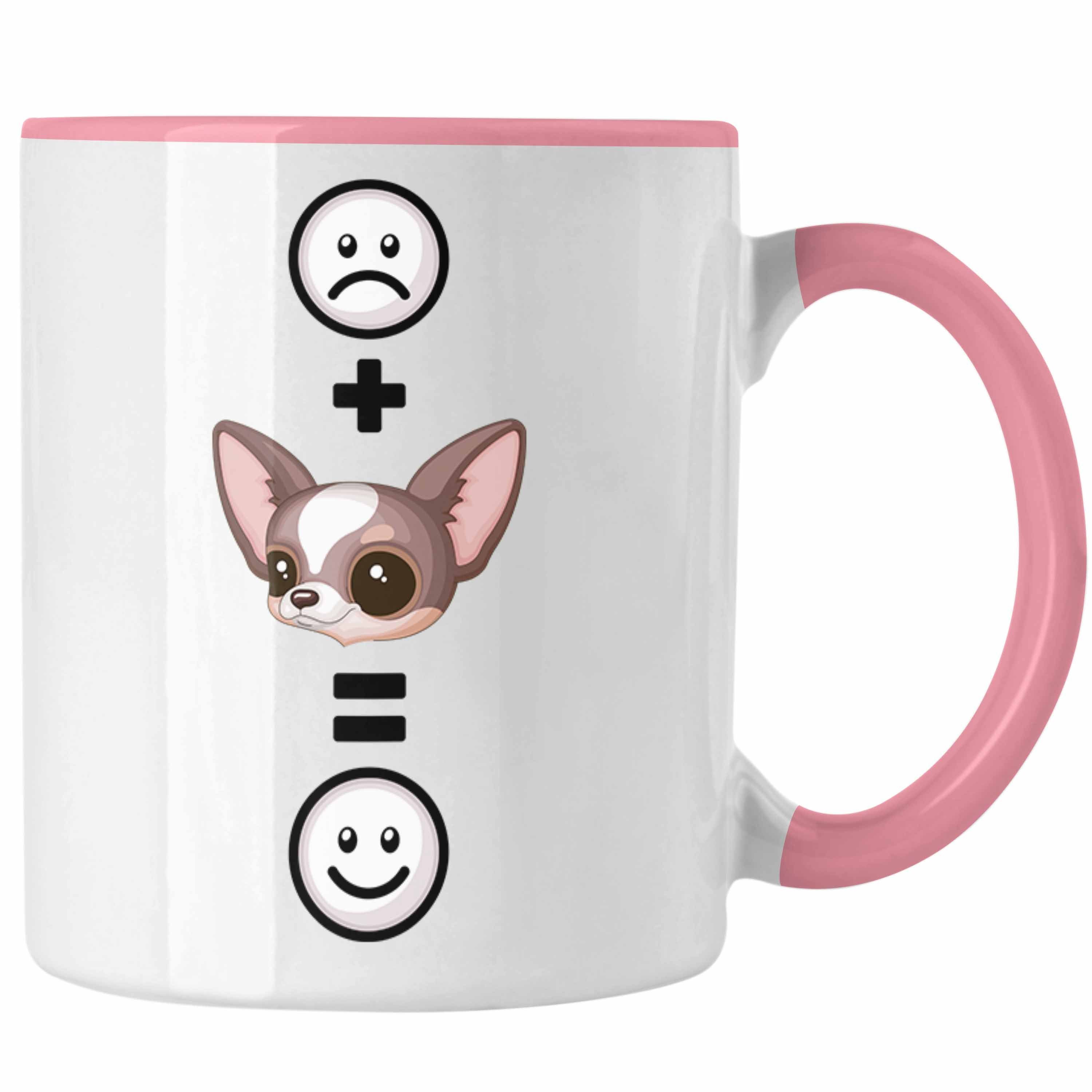 Trendation Tasse Chihuahua Tasse Geschenk für Chihuahua Besitzer Lustige Geschenkidee :