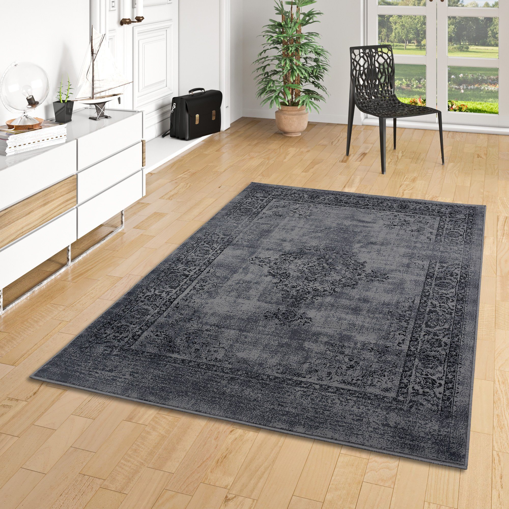 Pergamon Designteppich Designer Kurzflor Teppich Moderne günstig online kaufen