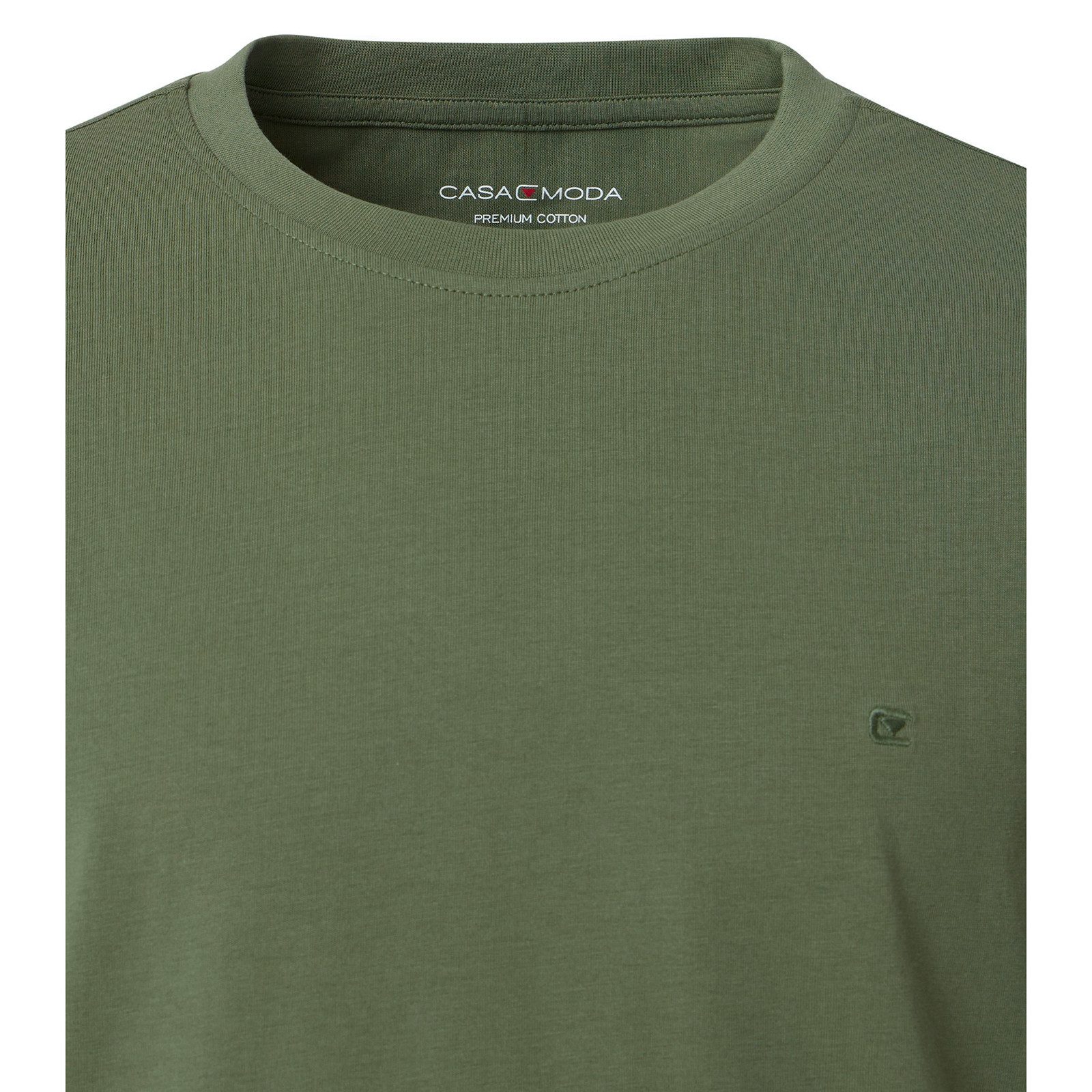 CASAMODA Rundhalsshirt CasaModa Übergrößen Basic T-Shirt günstig online kaufen