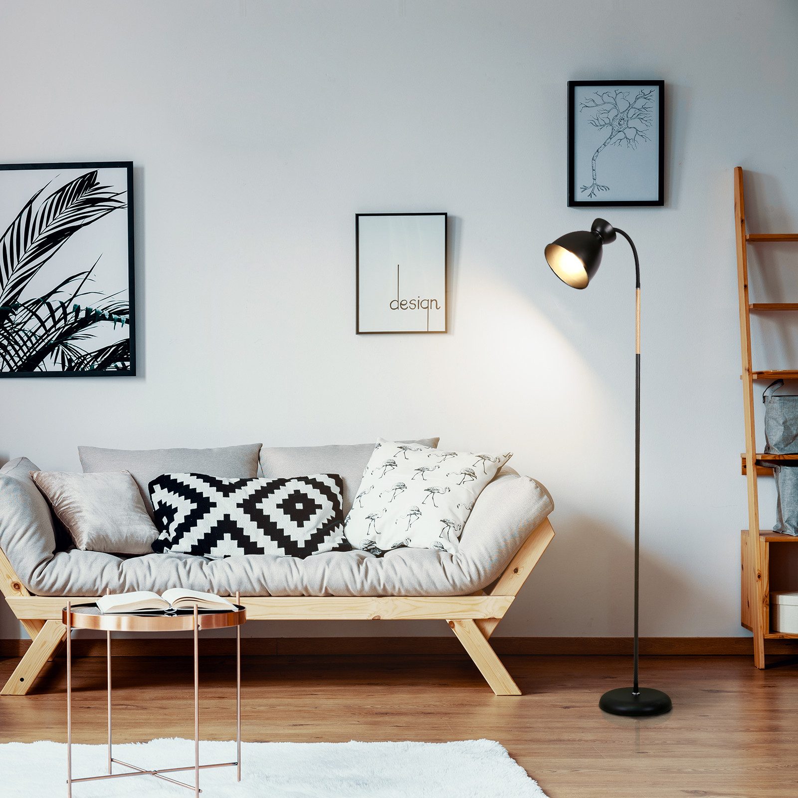 ANTEN LED Stehlampe 360° Flexibler LED günstig online kaufen