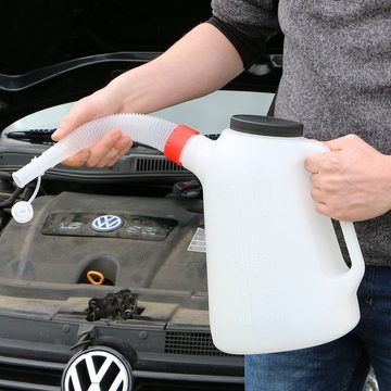 Yato Ölkanne Ölkanne 5 Liter Behälter flexiblen Ausgießer YT-06985, 5 l, (1 Stück)