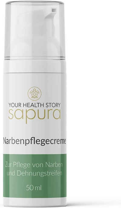 SAPURA Health Hautcreme Narbenpflege Salbe für Dehnungsstreifen und Narben, Narbensalbe, 1-tlg.