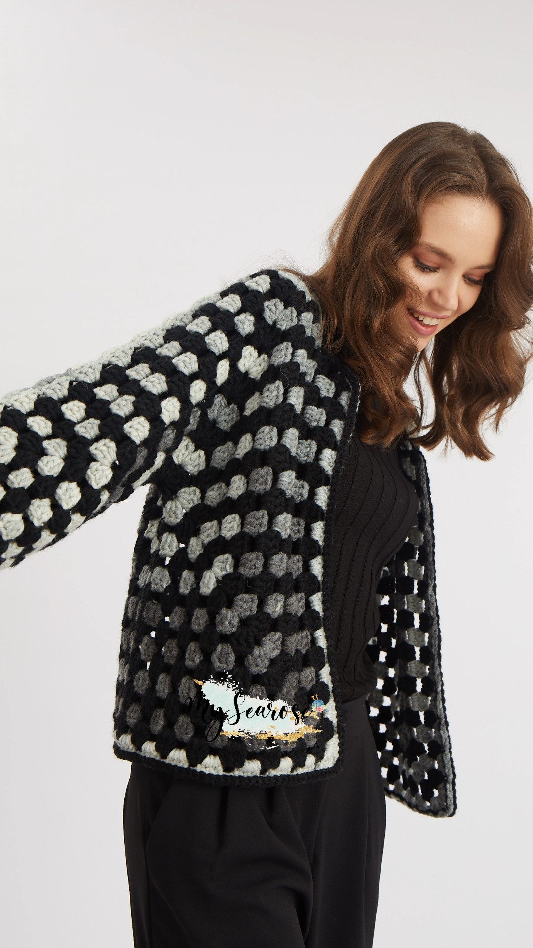 Alize 5 x ALIZE SUPERLANA MAXI BATIK Häkelwolle, 100 m, Yarn,Handstrickgarn,mehrfarbig,Winterwolle, Häkelgarn