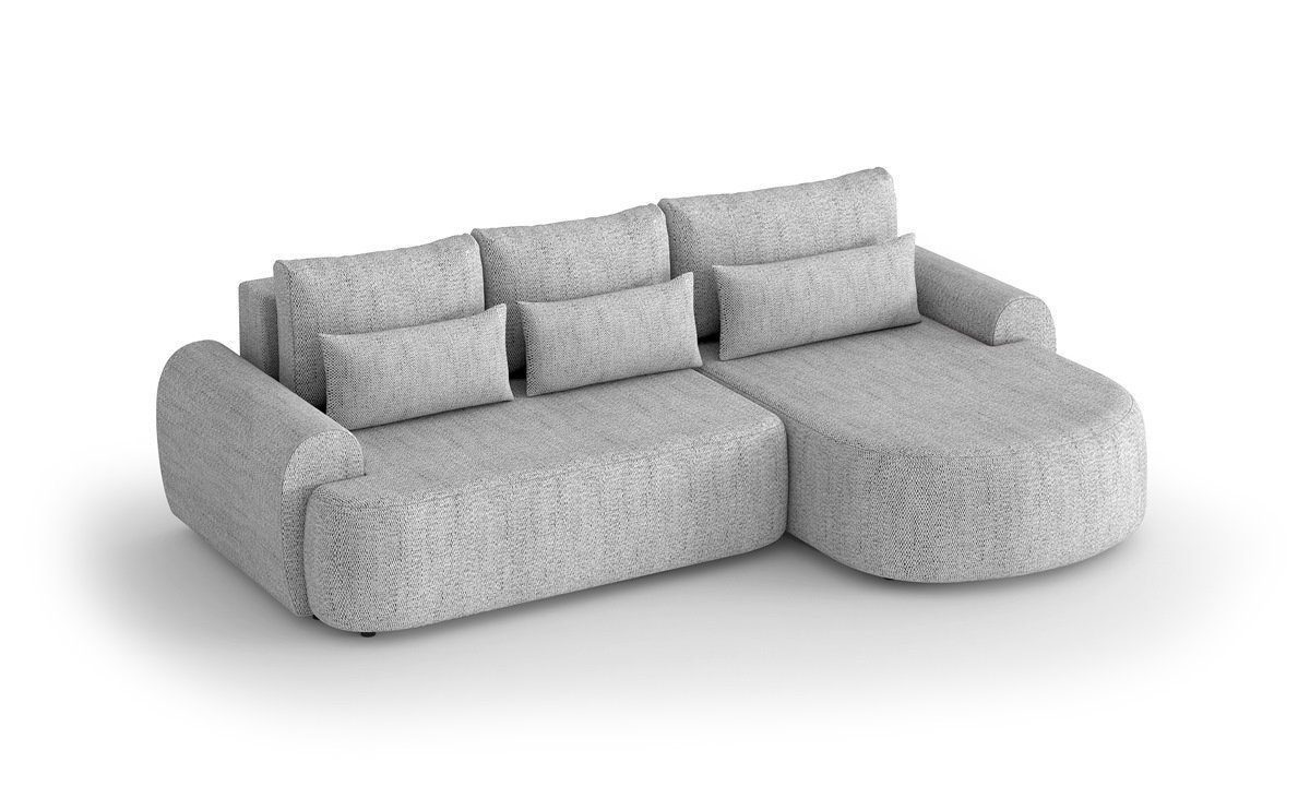 Beautysofa Ecksofa OLIVIO, mit Bettkasten Bretie:266 günstig online kaufen