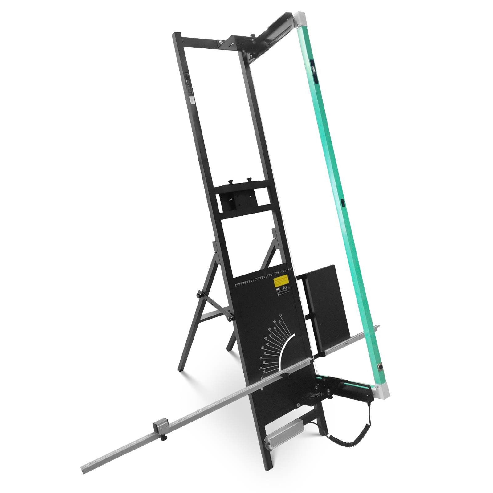 MSW Heißdrahtschneider Styroporschneider 1350 mm mit Fuß Gerüsthalterung & 5 Styropor-Klemmen, 230 V in V, 200 in W