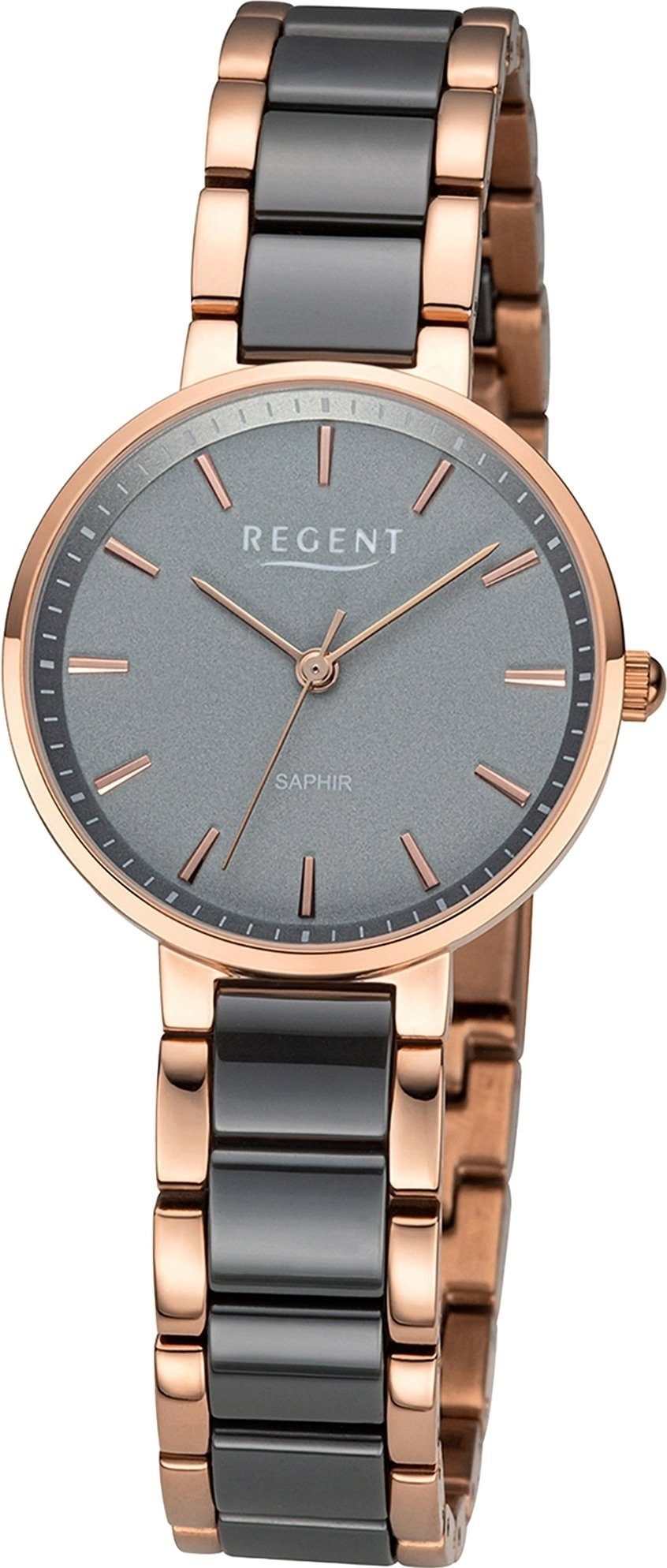 Regent Quarzuhr Regent Damen Armbanduhr Analog, (Analoguhr), Damen Armbandu günstig online kaufen