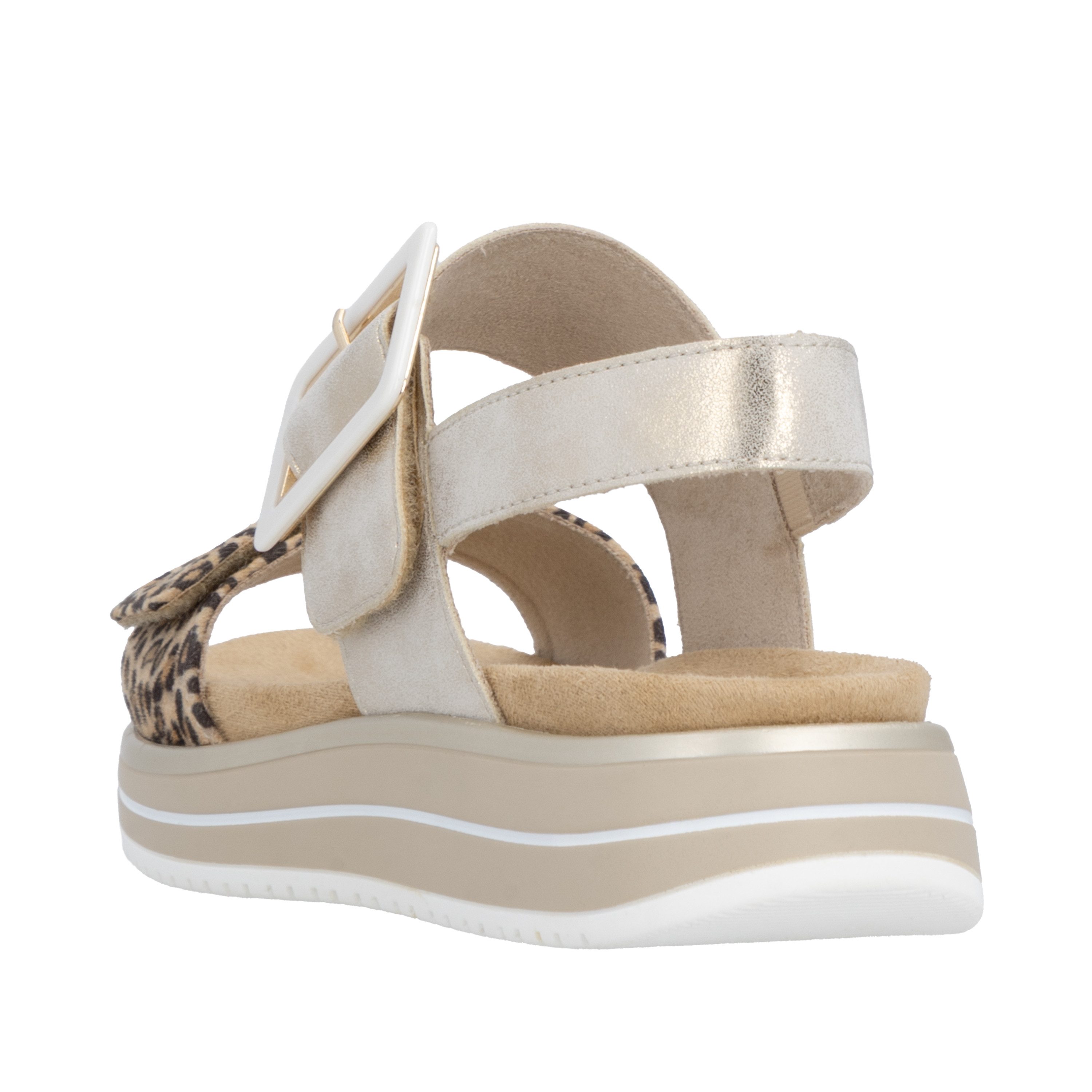Remonte Plateausandale Sandalette, Keilsandale, Sommerschuh mit Lite ´n Soft-Ausstattung