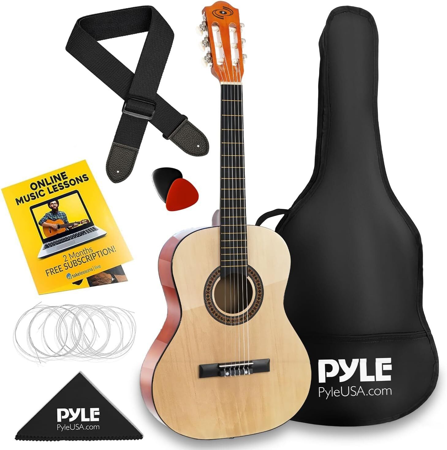Akustikgitarre Akustik Kinder Gitarre Set - Acoustic Guitar with Strings