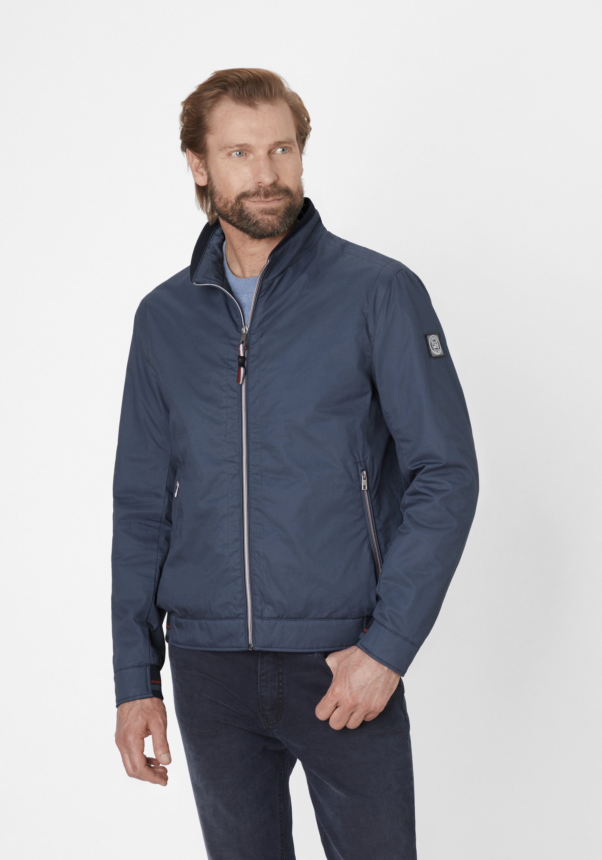 S4 Jackets Blouson KOS Modern Fit Blouson aus reiner Baumwolle