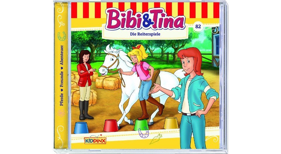 Hörspiel-CD Bibi und Tina 082 - Die Reiterspiele