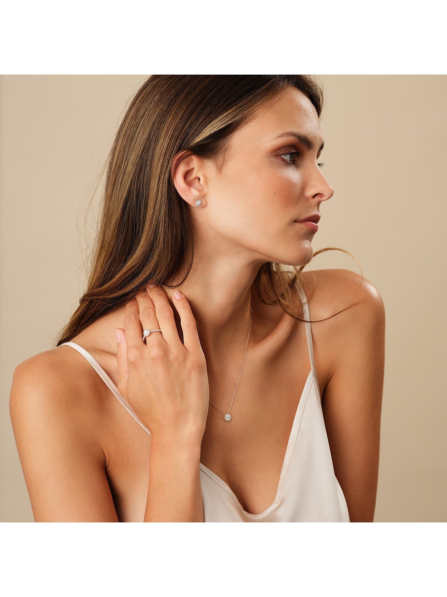 CHRIST Collier CHRIST Damen-Kette 17 Dia...