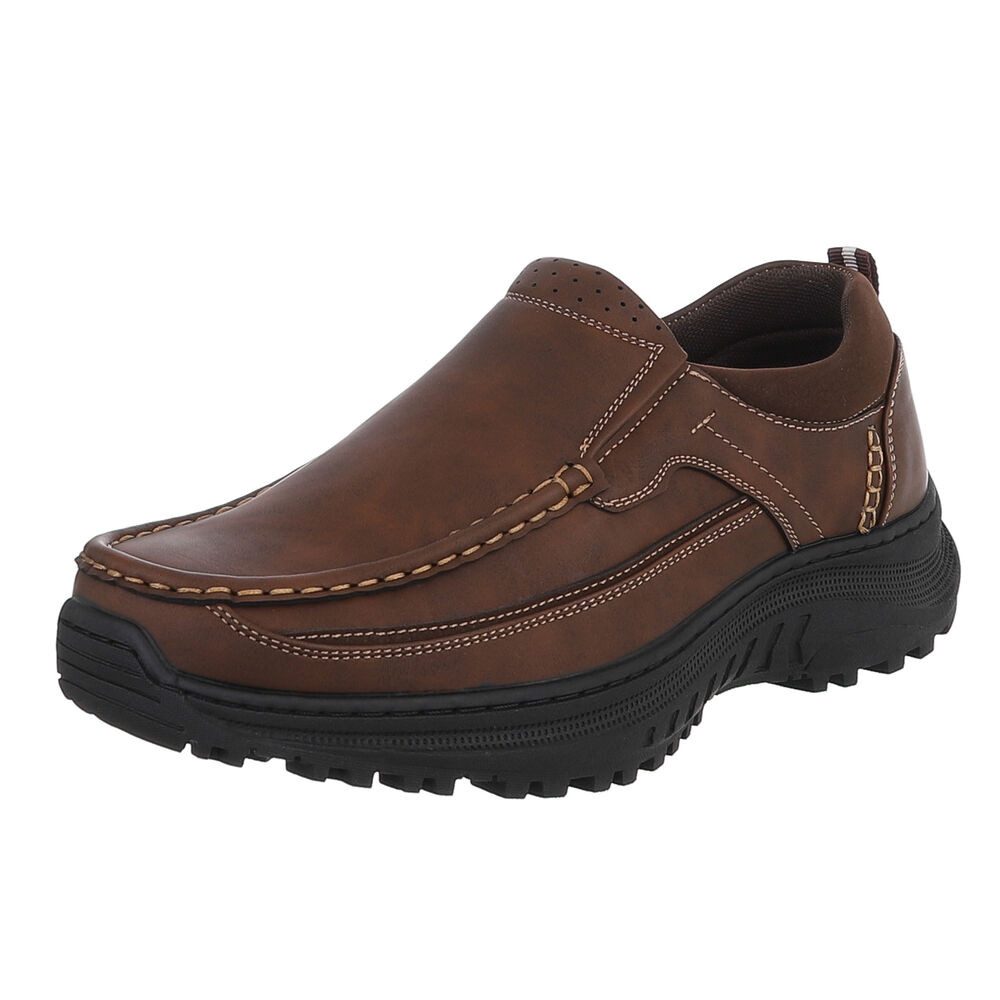Coolwalk Herrenschuh – Bequemer Slip-On für Freizeit und Alltag Слипперы (90625165) Flach Слипперы in Braun