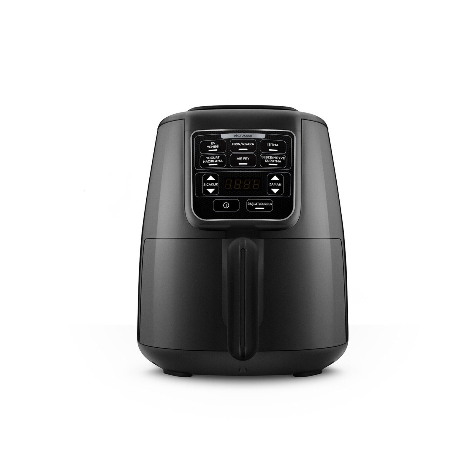 Karaca Heißluftfritteuse Karaca Air Cook XL 2IN1 Airfryer Schwarz Shine ...