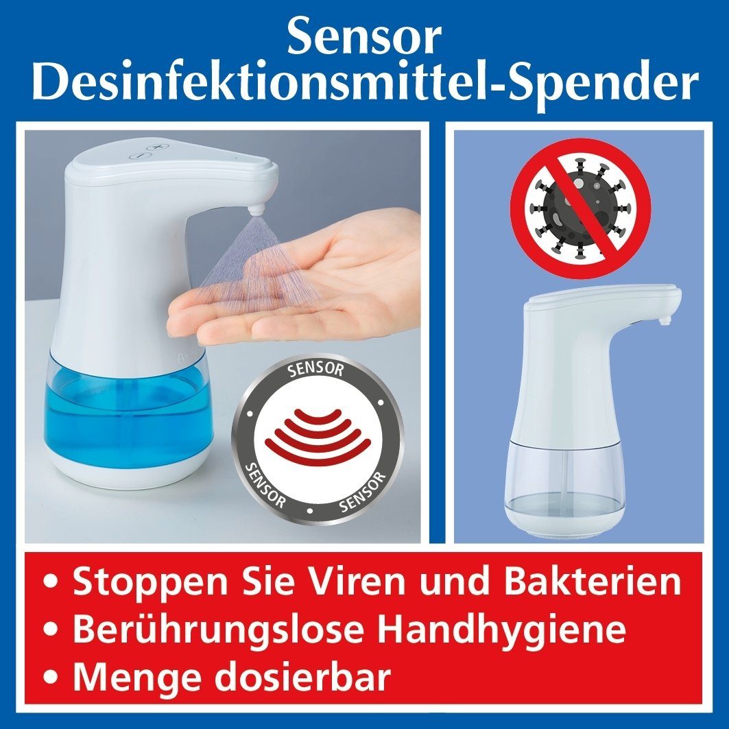 WENKO Desinfektionsmittelspender Wenko (1-tlg) Sensor Spender, Desinfektionsmittel