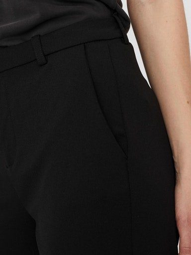 Vero Moda SLIM STRAIGHT Anzughose black VMZAMIRA PANT MR