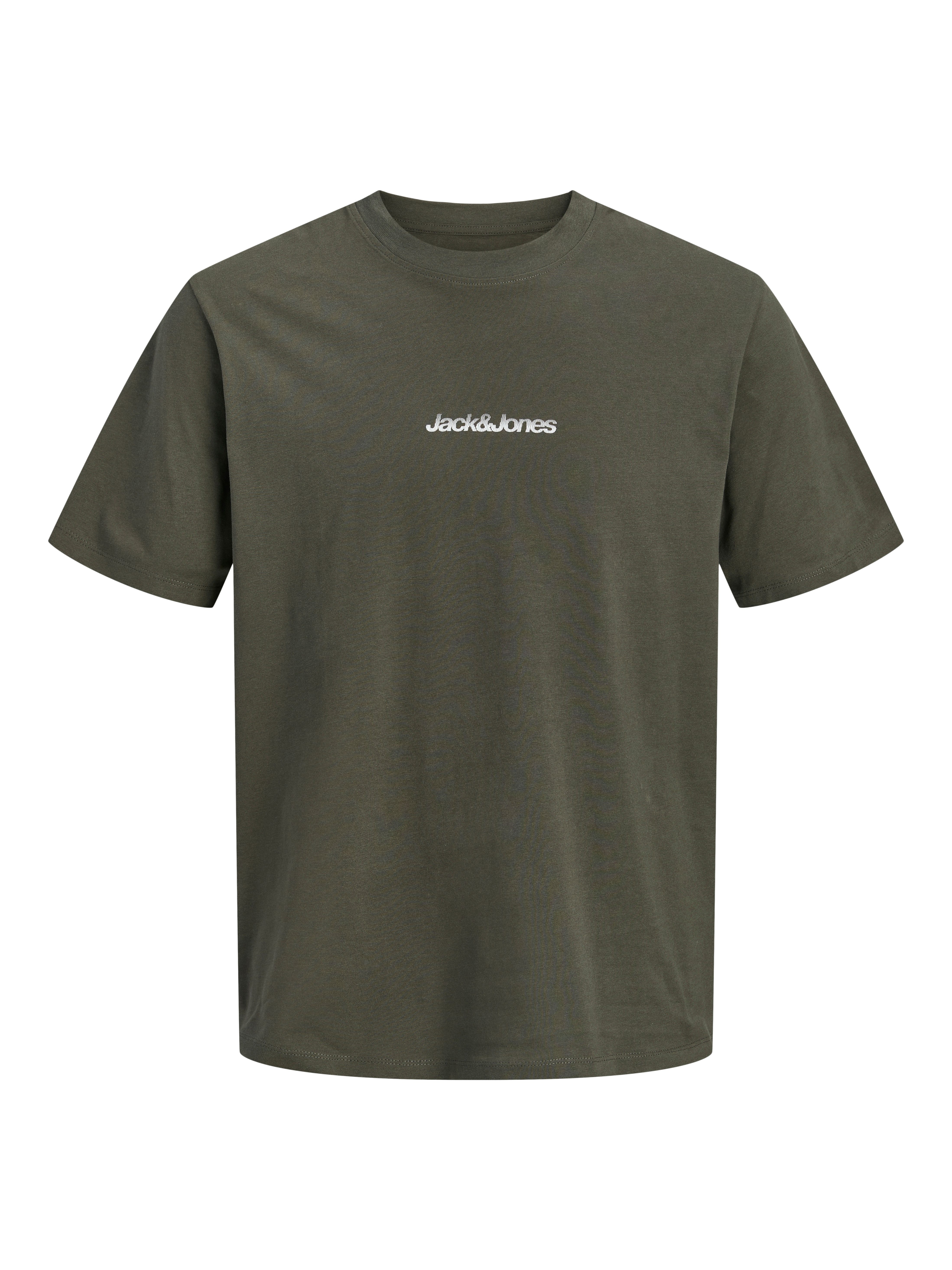 Jack & Jones T-Shirt JCOECHO GRAPHIC BACK PRINT SS TEE CN FST Baumwolle, regular fit