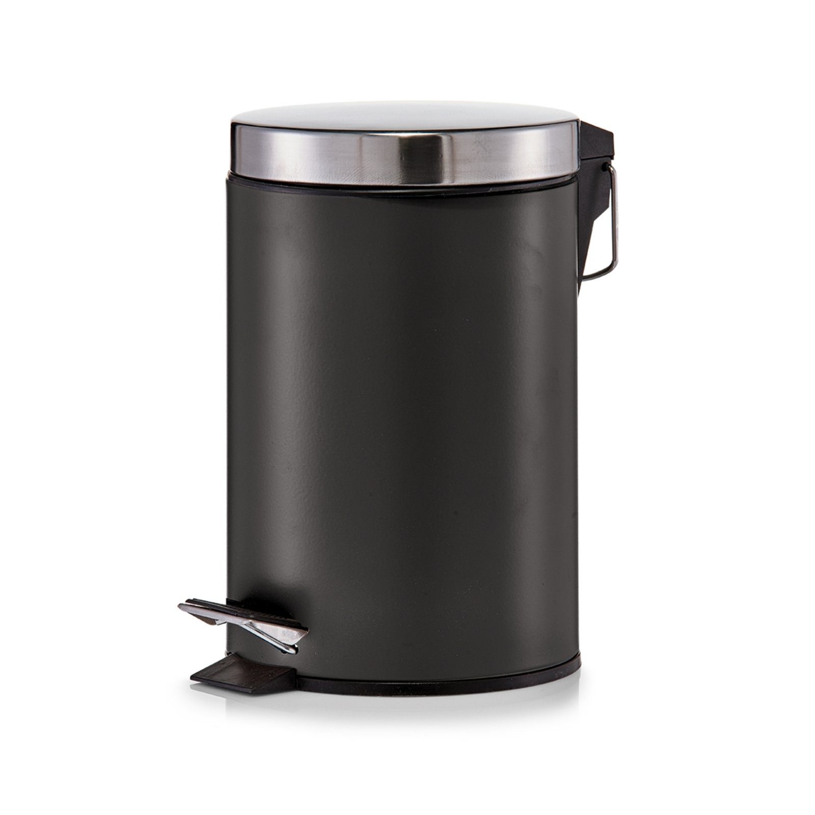 Zeller Present Косметички Косметички 3 Liter Schwarz Matt, Мусорные урны