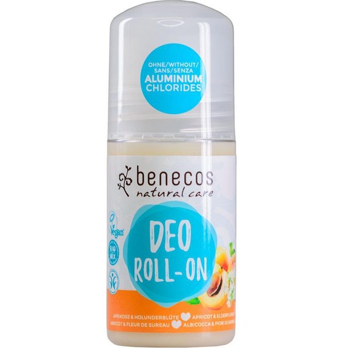 Benecos Deo-Roller Deo Roll On Aprikose 50 ml
