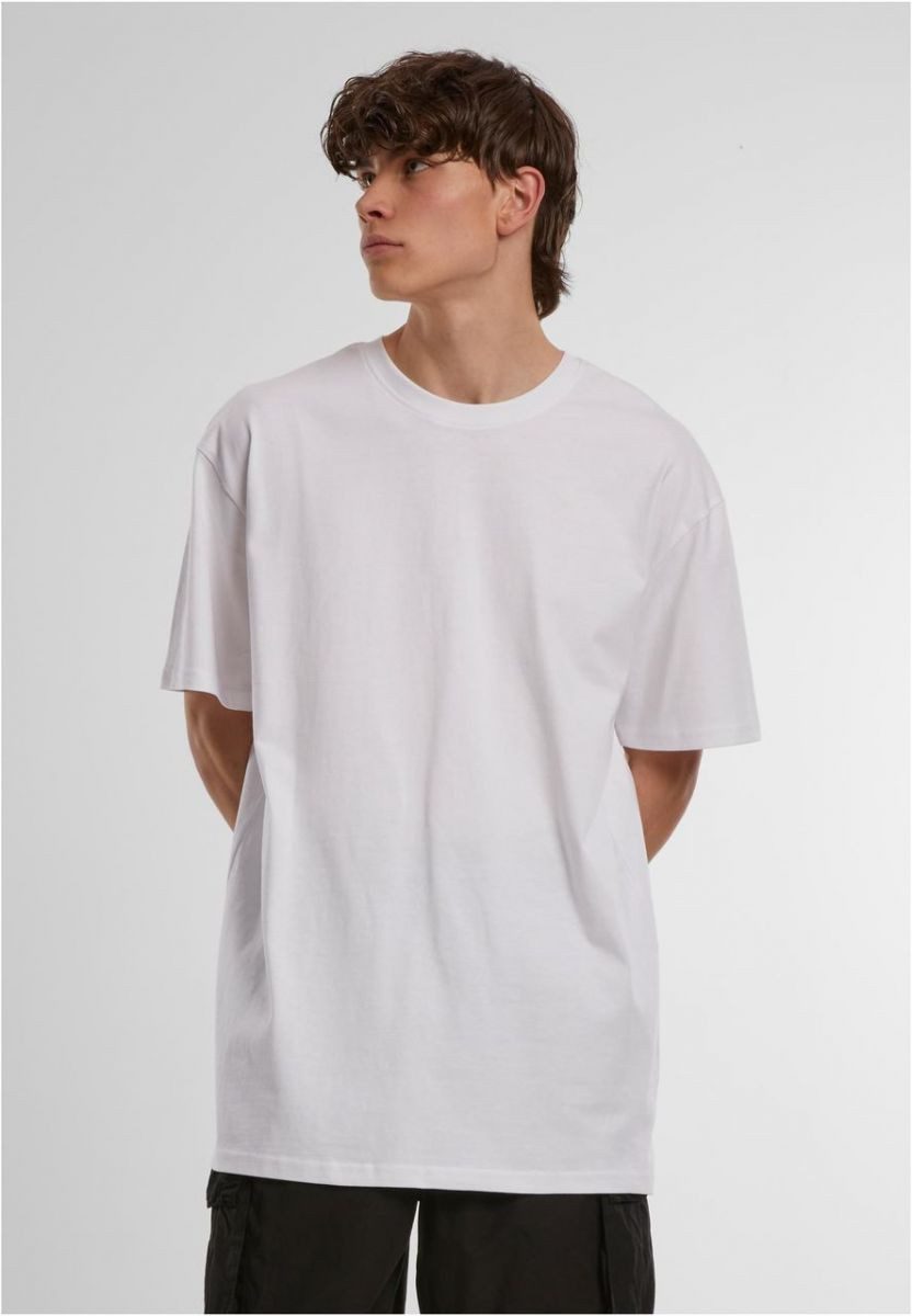 Build Your Brand Rundhalsshirt Herren Oganic Heavy Oversize T-shirt