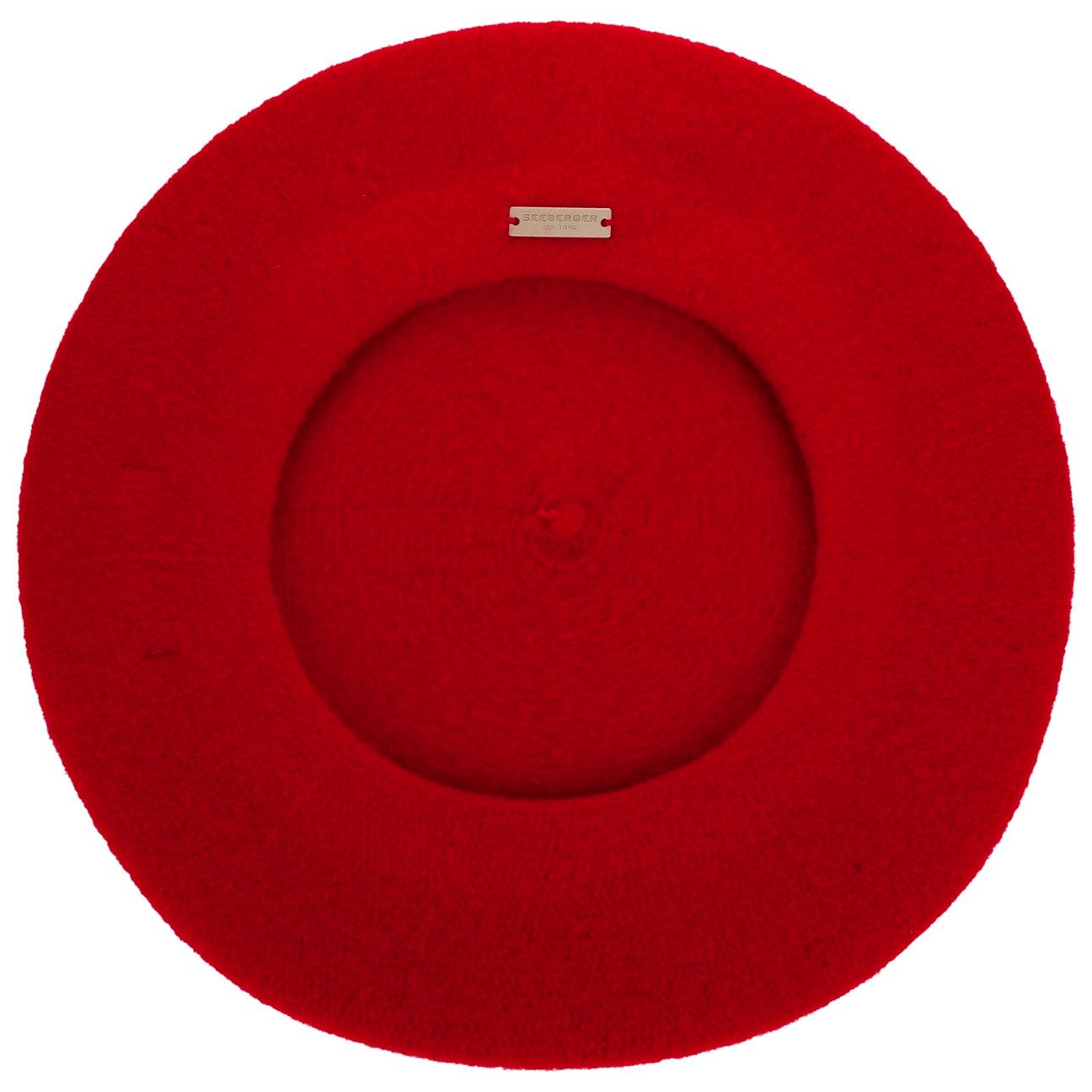 Seeberger Baskenmütze (1-St) Wollbaske