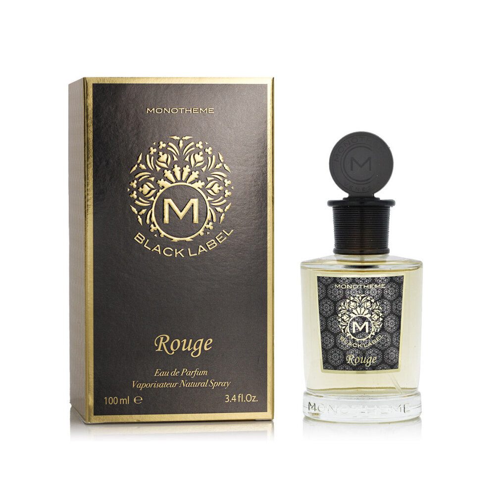 Monotheme Körperpflegeduft Venezia BLACK LABEL Rouge Eau De Parfum 100 ml (unisex)