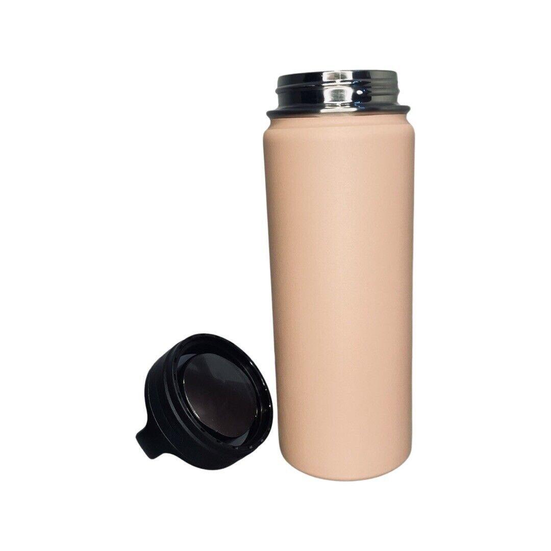 Botells Thermoflasche Isolierflasche Edelstahl 0,5 l, Vakuum Isoliert, robust, 500 ml, doppelwandig, auslaufsicher, Wasser f. Babynahrung