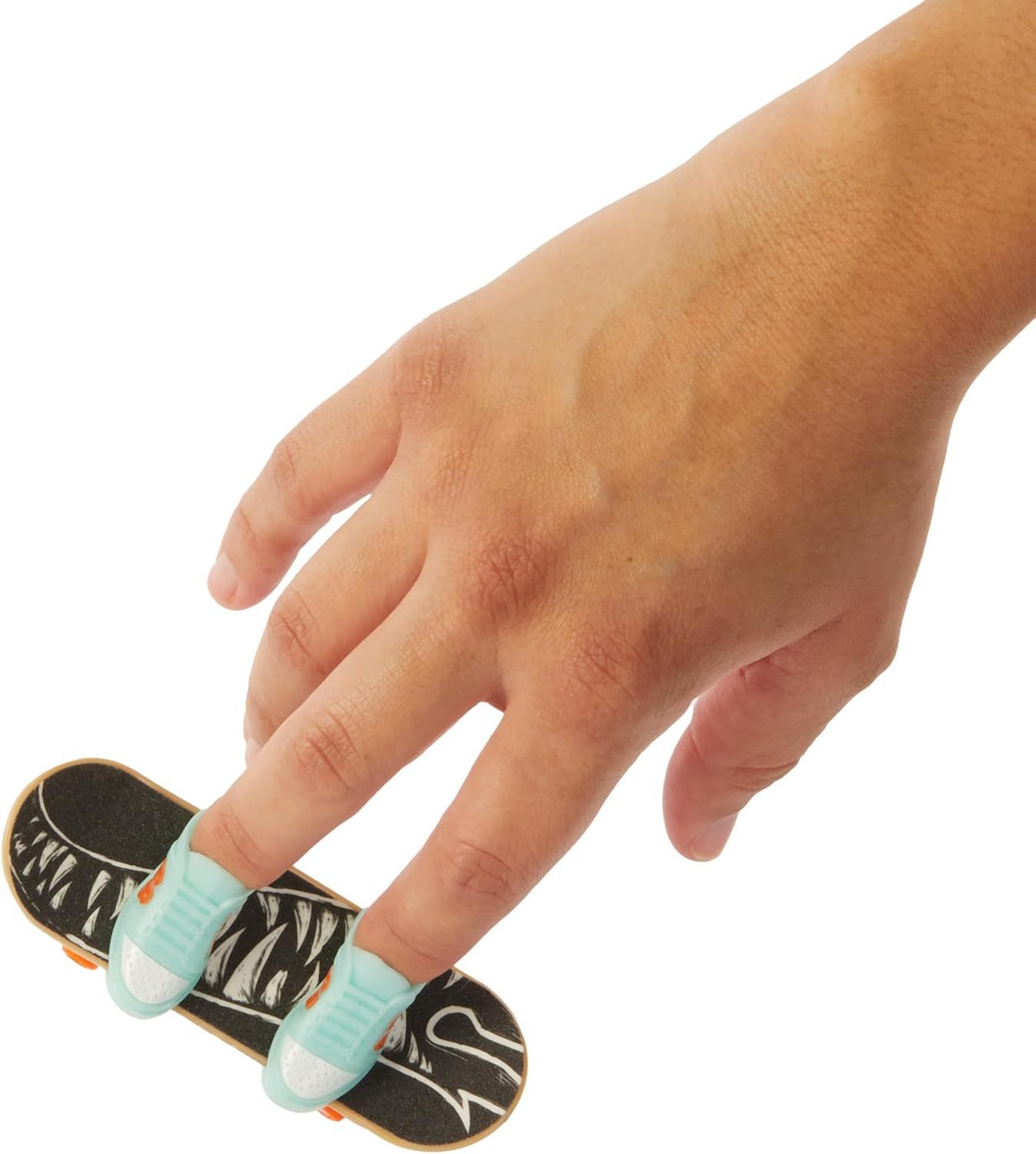 Hot Wheels Miniskateboard Hot Wheels Skate-Fingerboards 10er-Pack, Set HTP59 + 5 Paar Schuhe