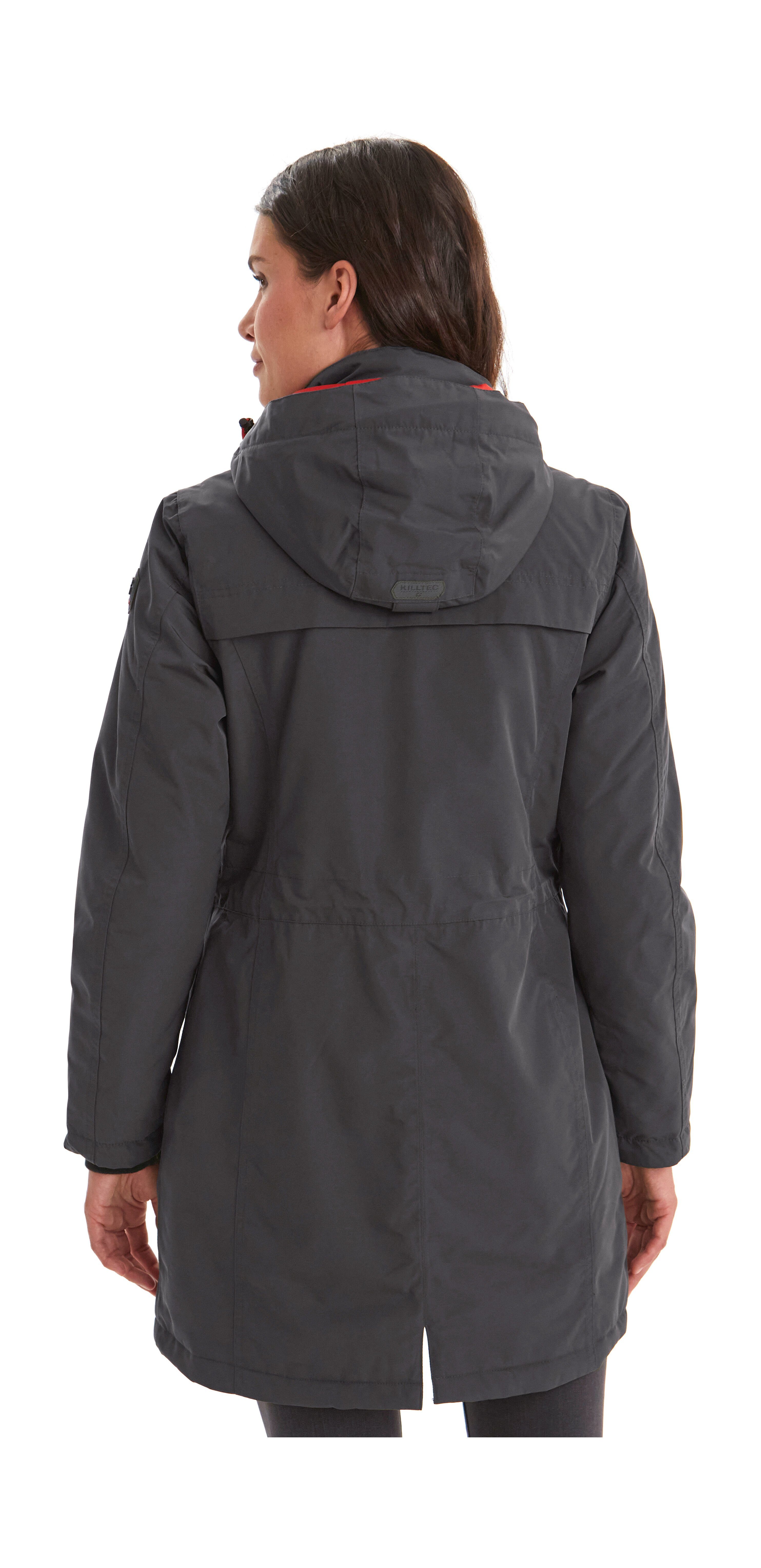 B WMN Killtec Grindavik CT anthrazit Parka