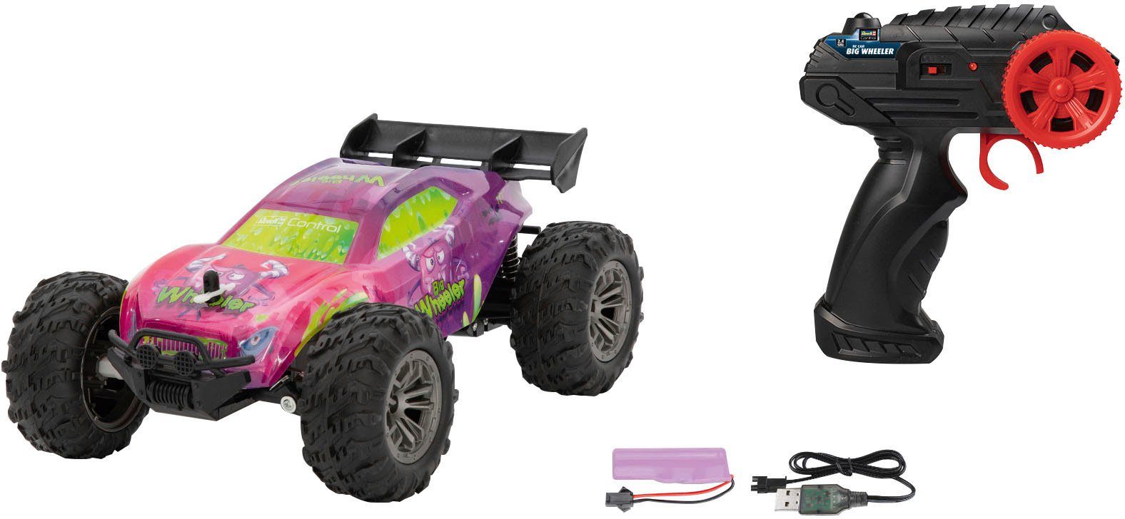 Revell® RC-Auto Big Wheeler, 2,4 GHz, mit Unterbodenbeleuchtung