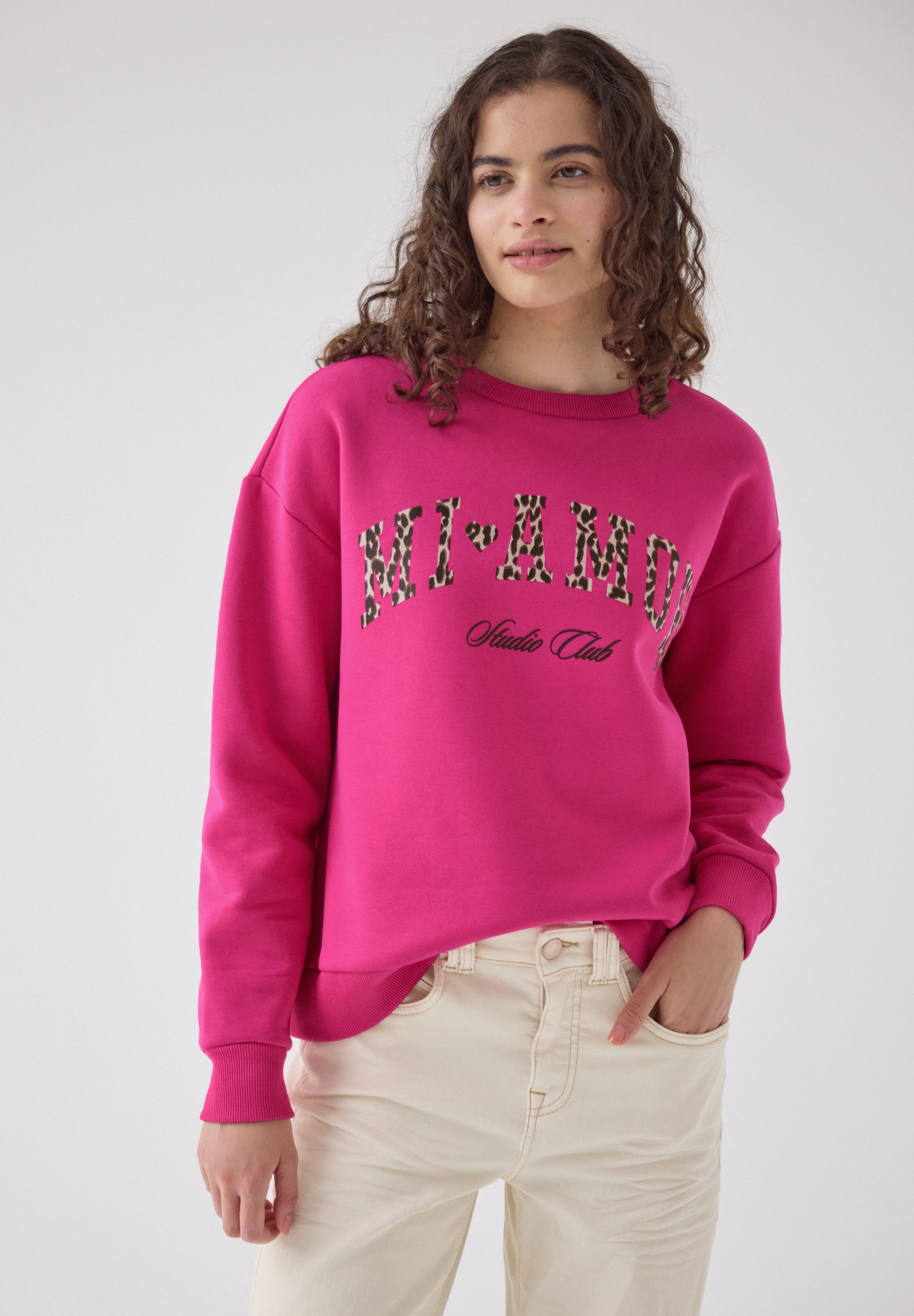 STREET ONE STUDIO Sweatshirt mit Wording