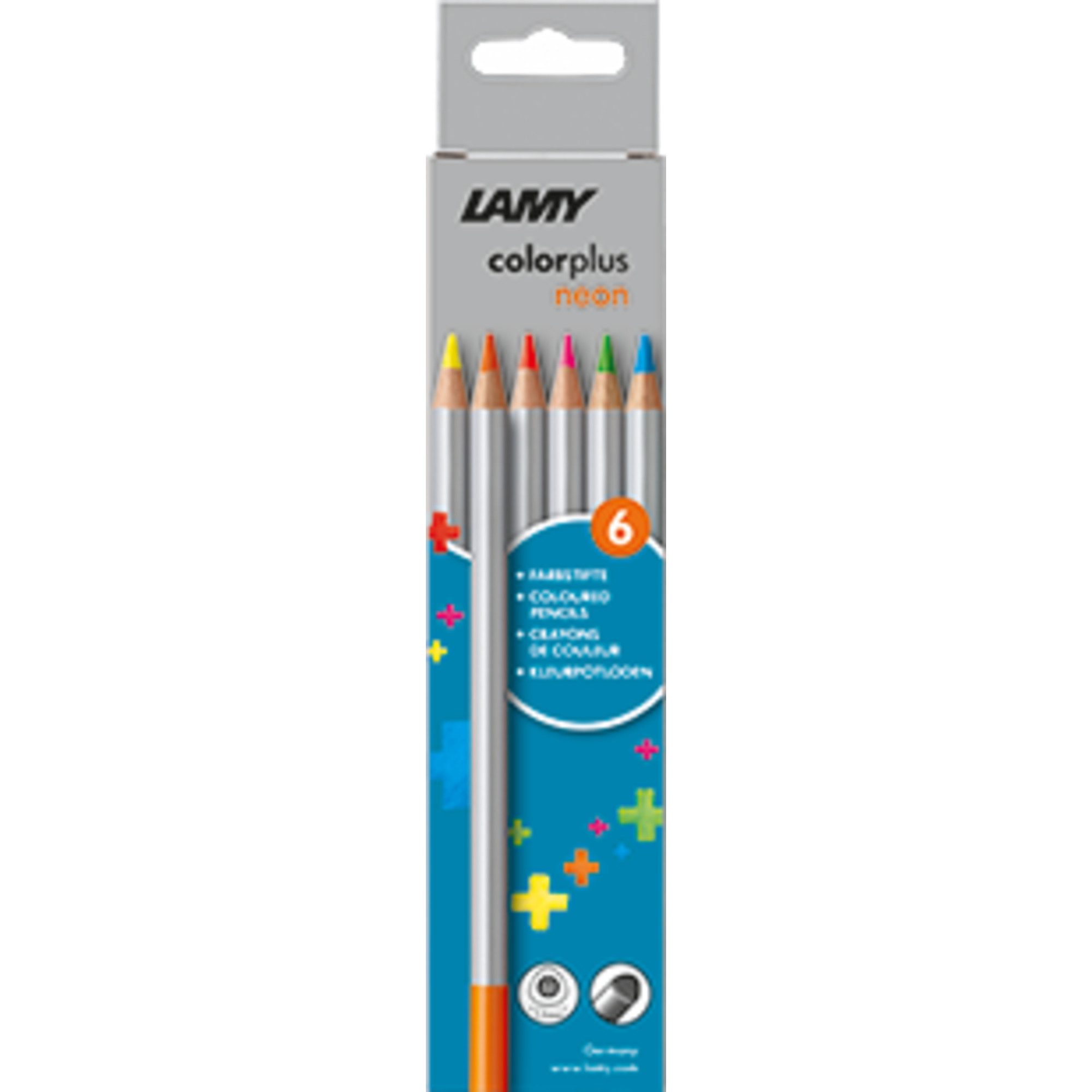 LAMY Buntstift Buntstift colorplus 1235193 neon sortiert 6 Stück