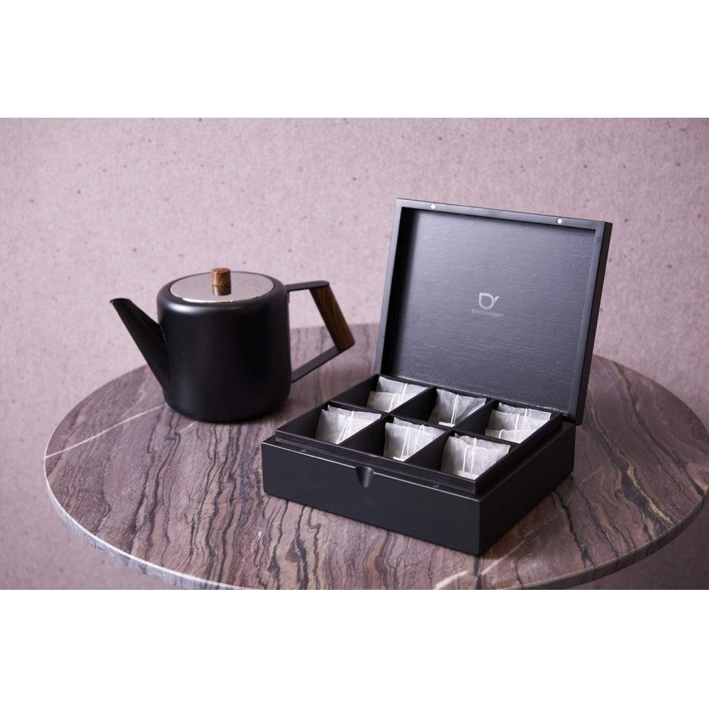 184006 schwarz Bredemeijer - Teebox Teebeutelbox -