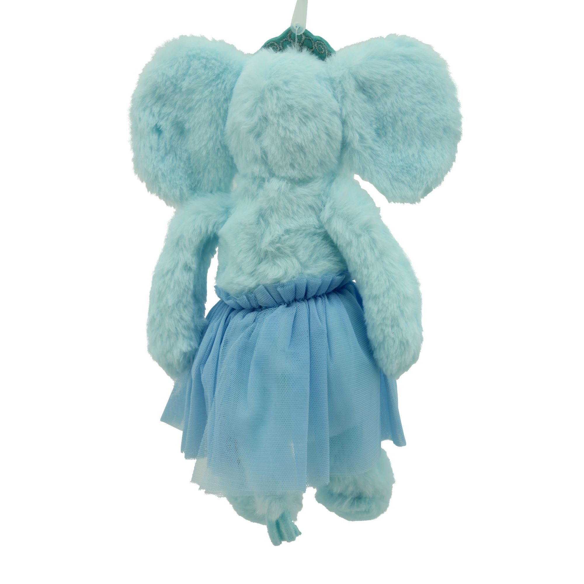 Sweety-Toys Kuscheltier Sweety Toys 13920 Elefant Stoffpuppe Ballerina 30 cm mit Krone