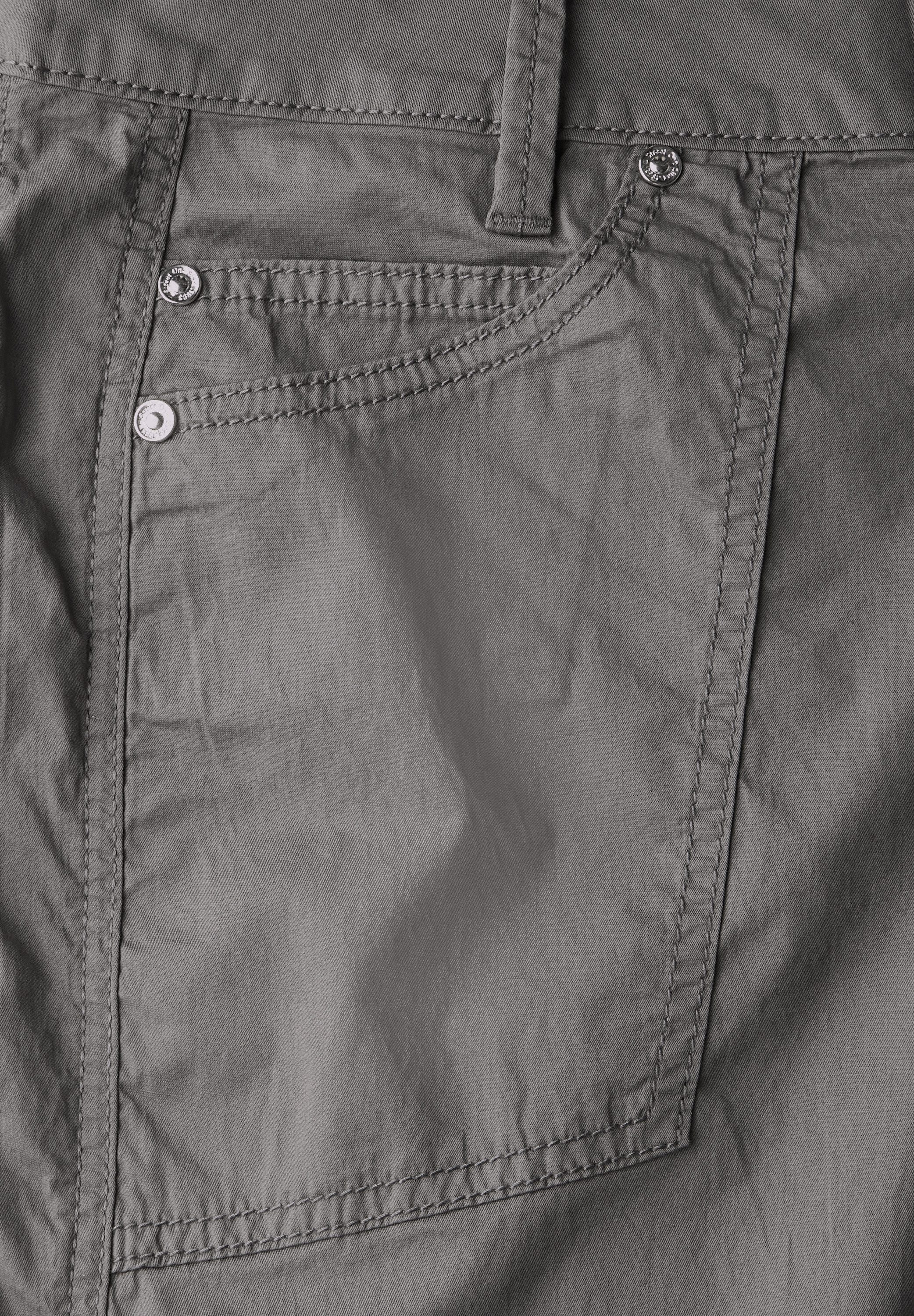 STREET ONE Bermudas mit Turn-Up Funktion