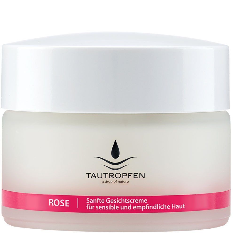 Tautropfen Gesichtspflege Rose Soothing solutions, 50 ml | Tagescremes