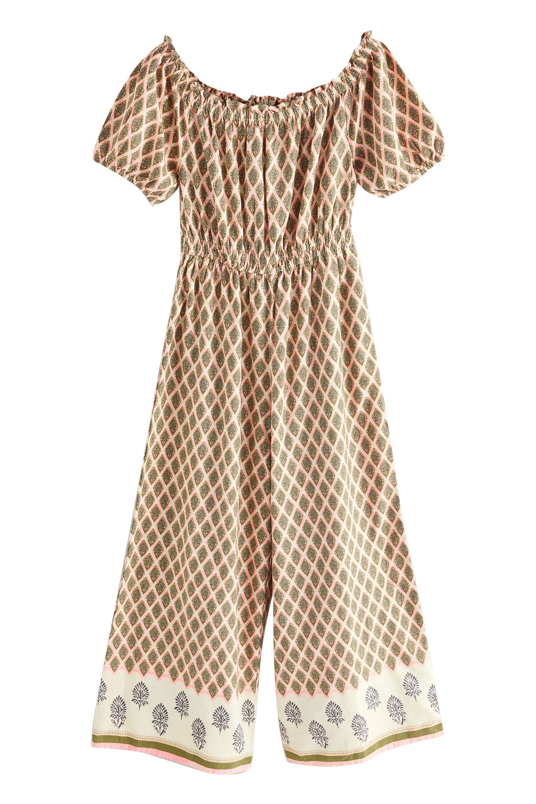 Next Jumpsuit Schulterfreier Jumpsuit mit weitem günstig online kaufen