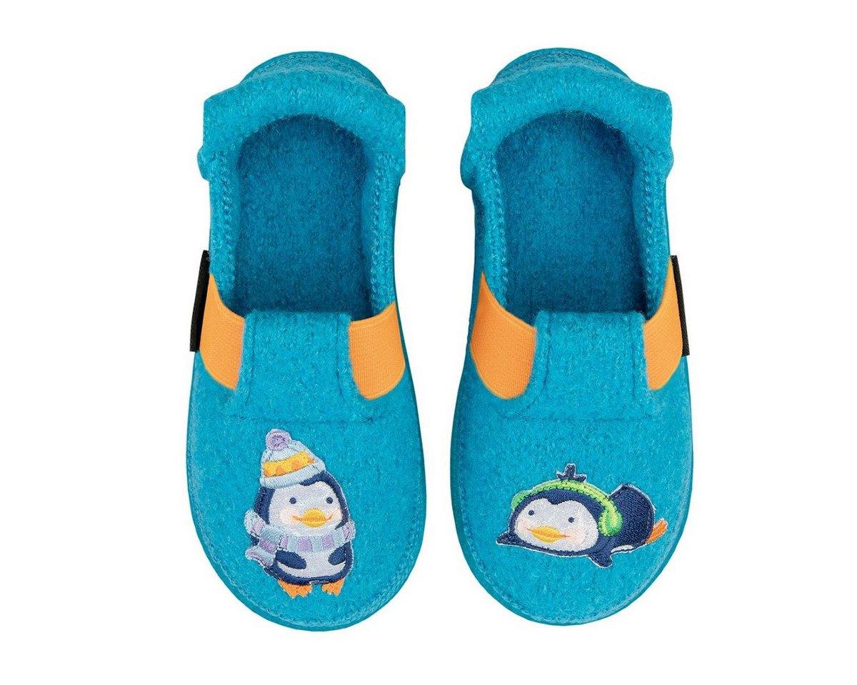 NANGA Nanga 2.0 Kinder Hausschuh Funny Pingu Hausschuh