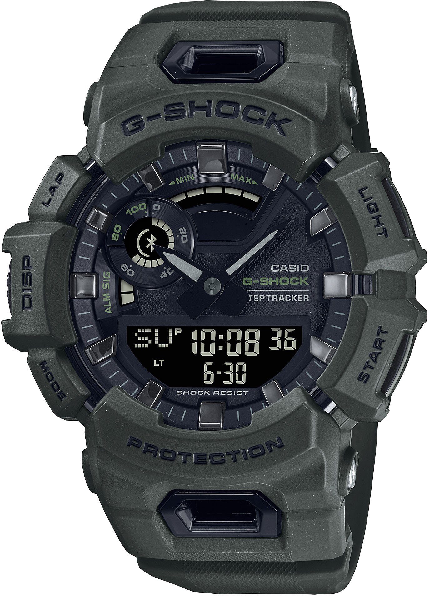 CASIO G-SHOCK GBA-900-1AER Smartwatch, Armbanduhr,Herren,Bluetooth,Schrittzähler,digital, bis 20bar wasserd.