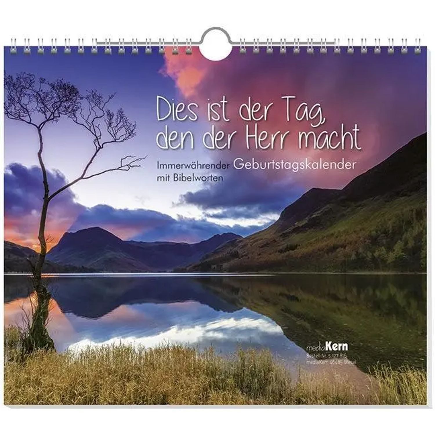 Geburtstagskalender Dies ist der Tag, den der Herr macht