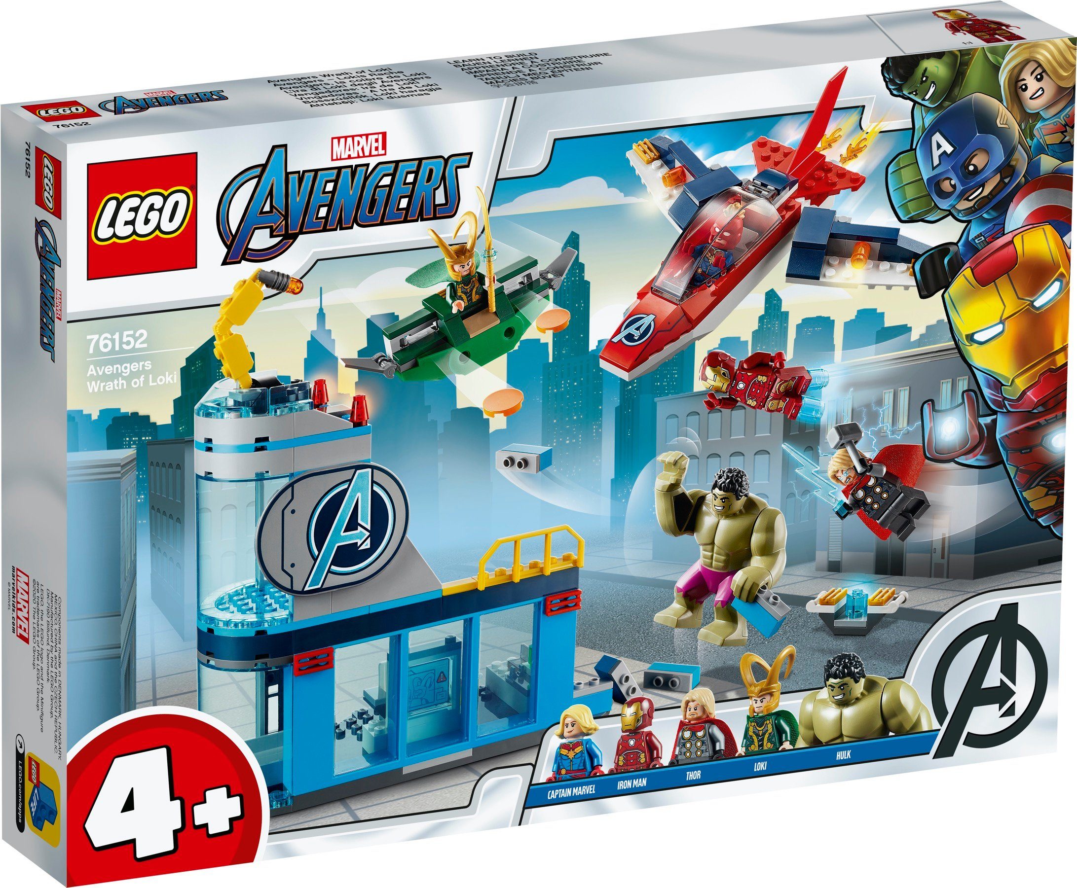 LEGO® Konstruktions-Spielset Marvel 76152 Avengers - Lokis Rache, (223 St)