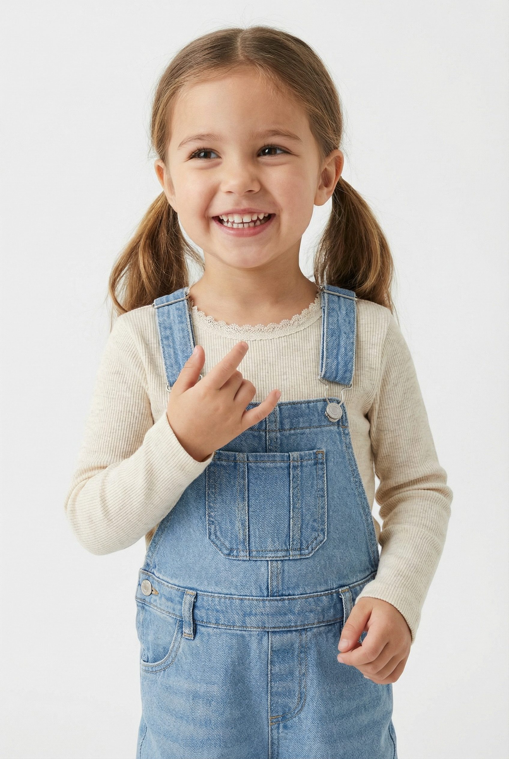 Name It Langarmshirt NMFKAB LS TOP NOOS in Feinripp und mit süßer Spitzenkante am Ausschnitt