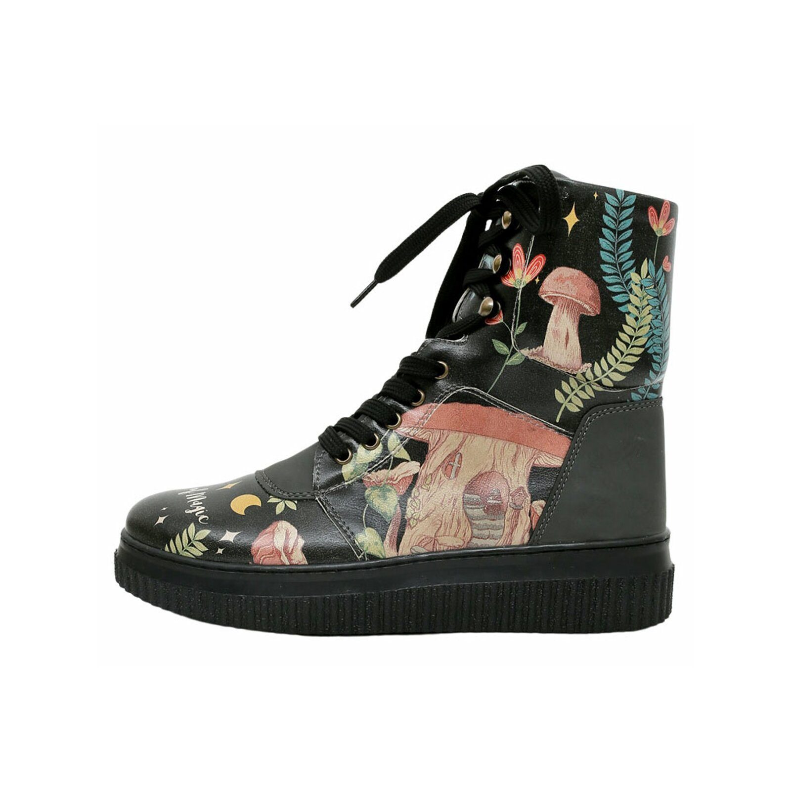 DOGO Damen Future Boots Schnürboots Vegan