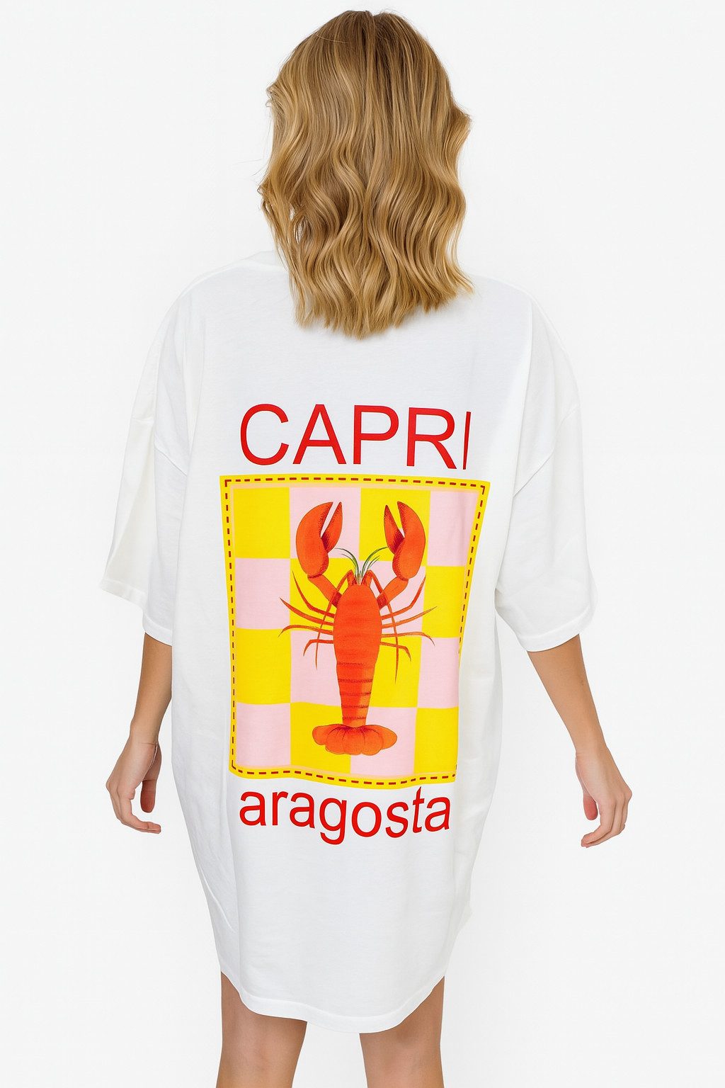 Worldclassca Print-Shirt Worldclassca Oversized CAPRI Print günstig online kaufen