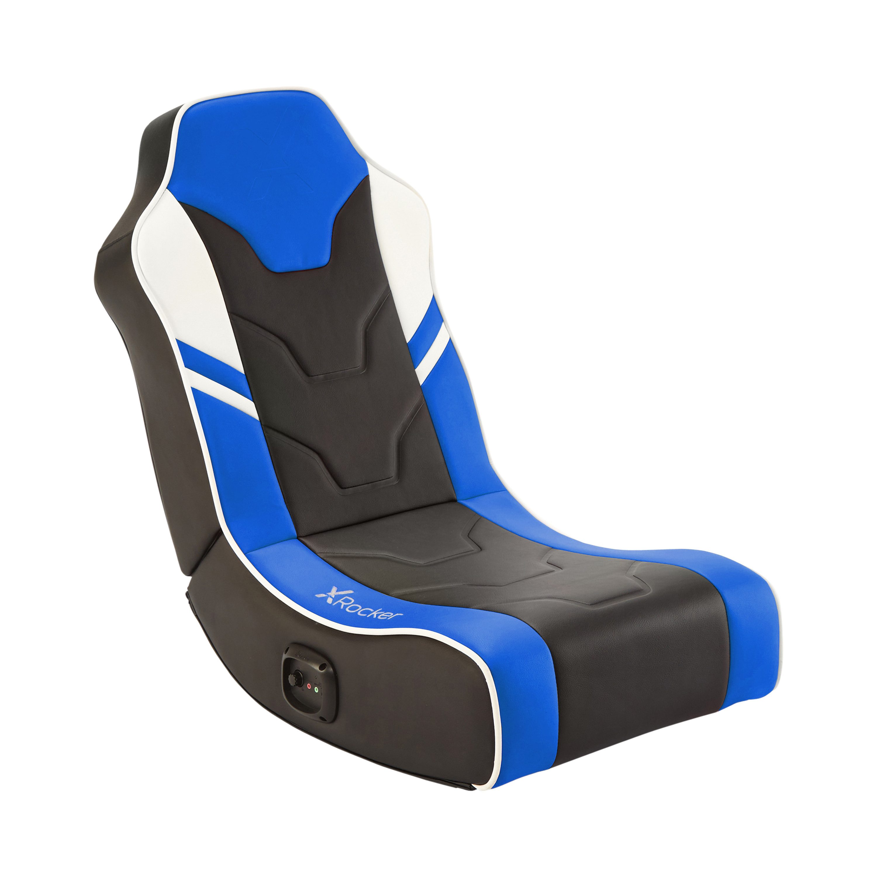 X Rocker Kindersessel Shadow 2.0 Floor Rocker Gaming Sessel mit 2.0 Audiosystem, für Kinder, für Jugendliche, für Teenager
