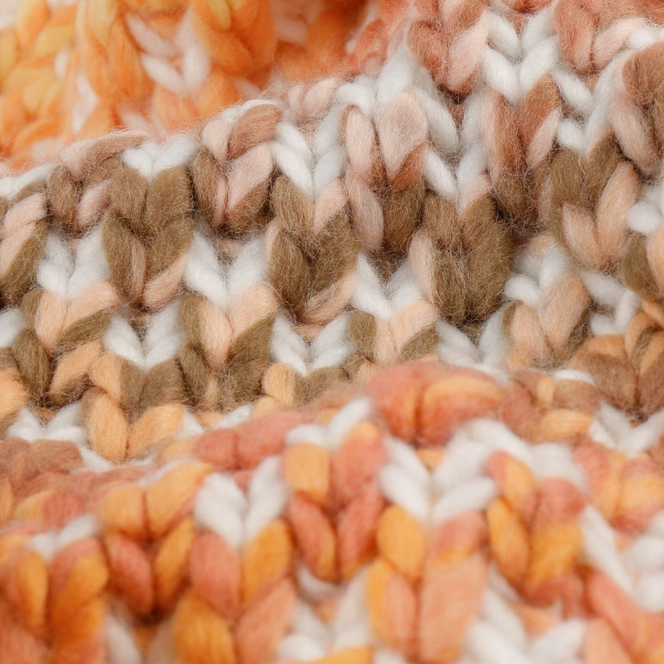 mit Strickschal, apricot Barts Damenschal (1-St), Fransen