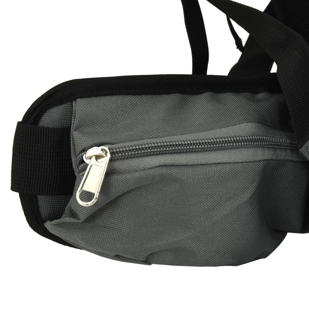 vidaXL Rucksack Wanderrucksack Grau 60 L Oxford-Gewebe (1-tlg) – Bild 5 von 5