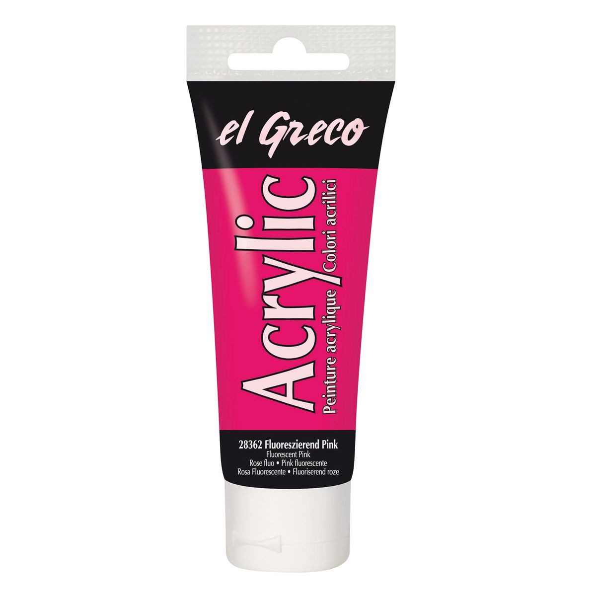 C. KREUL Acrylfarbe KREUL Acrylfarbe eL Greco pink princess fluoreszierend 75ml Tube